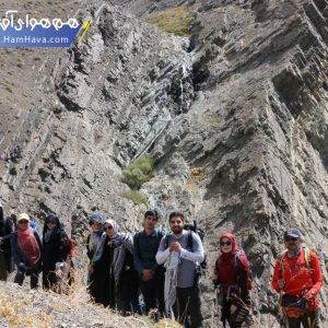 یکی از مسیرهای کوهنوردی ارتفاعات شمال تهران میباشد